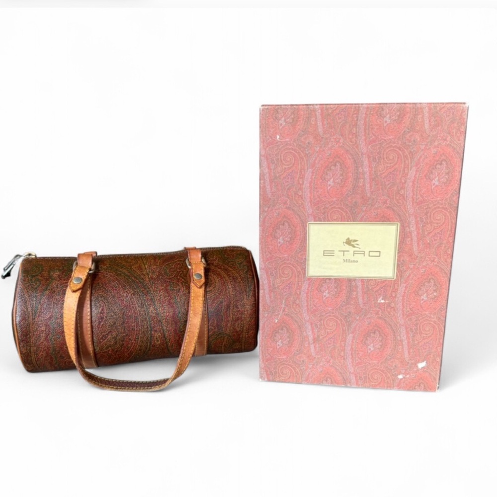 Etro Paisley Barrel/Papillon Bag - Picture 12 of 12
